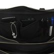 Dixon Black Buffalo Leather Laptop Briefcase