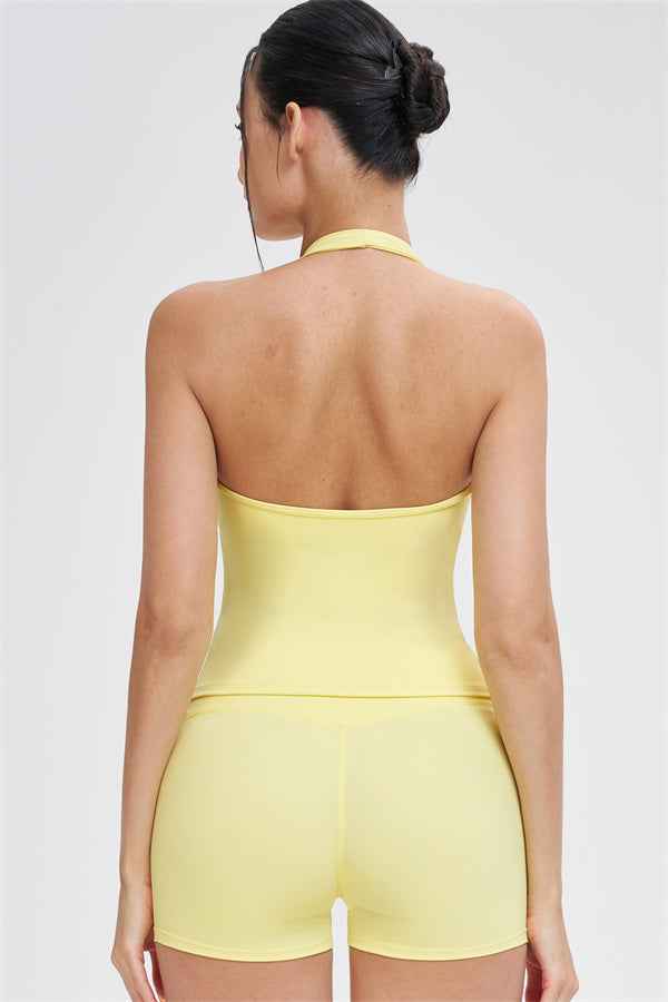 The Stride Crop Top Isabella Shorts 2-Piece Set