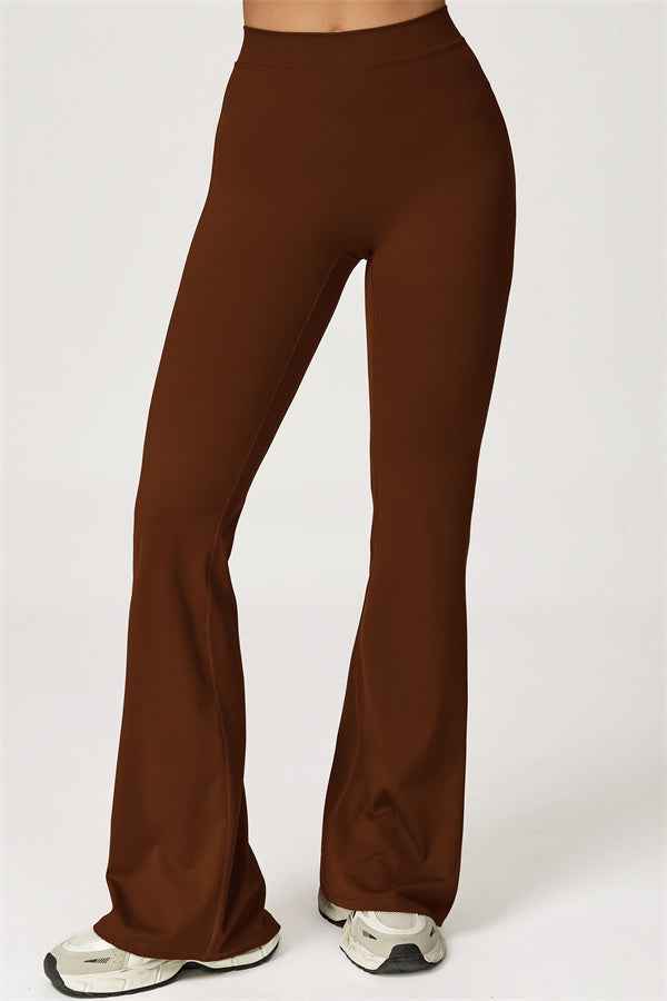 The Axis Crop Top Flared Leggings 2-Piece Set