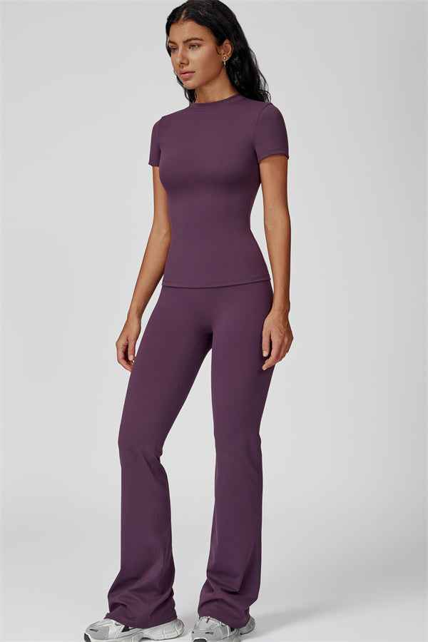 The Oasis T-shirt Flared Leggings 2-Piece Set