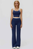 The Canyon Crop Tank Flared Leggings 2-Piece Set