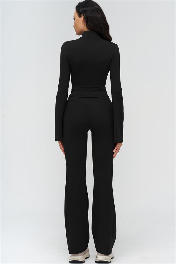 The BoldFit Jacket Flared Leggings 2-Piece Set