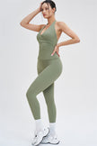 The Stride Crop Top Isabella Leggings 2-Piece Set