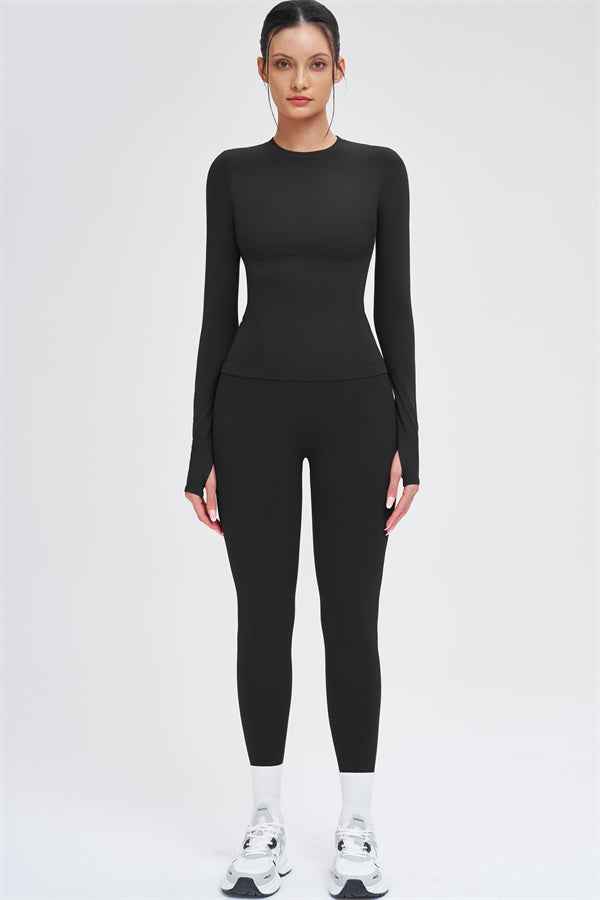The Whim Long Sleeve T-shirt Leggings 2-Piece Set