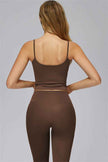 The FlexCore Crop Tank Capri Leggings 2-Piece Set
