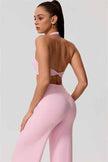 The Nestle Sports Bra Straight Leg Pants 2-Piece Set