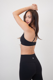 My Time Is Divine Black Sculpt V-Waist Legging