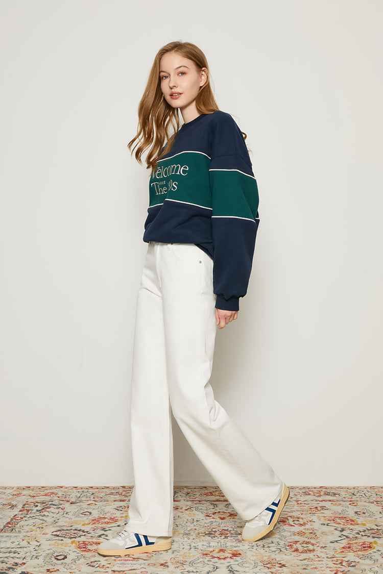 Coney Island Whitefish High Rise Wide Jeans HJ007