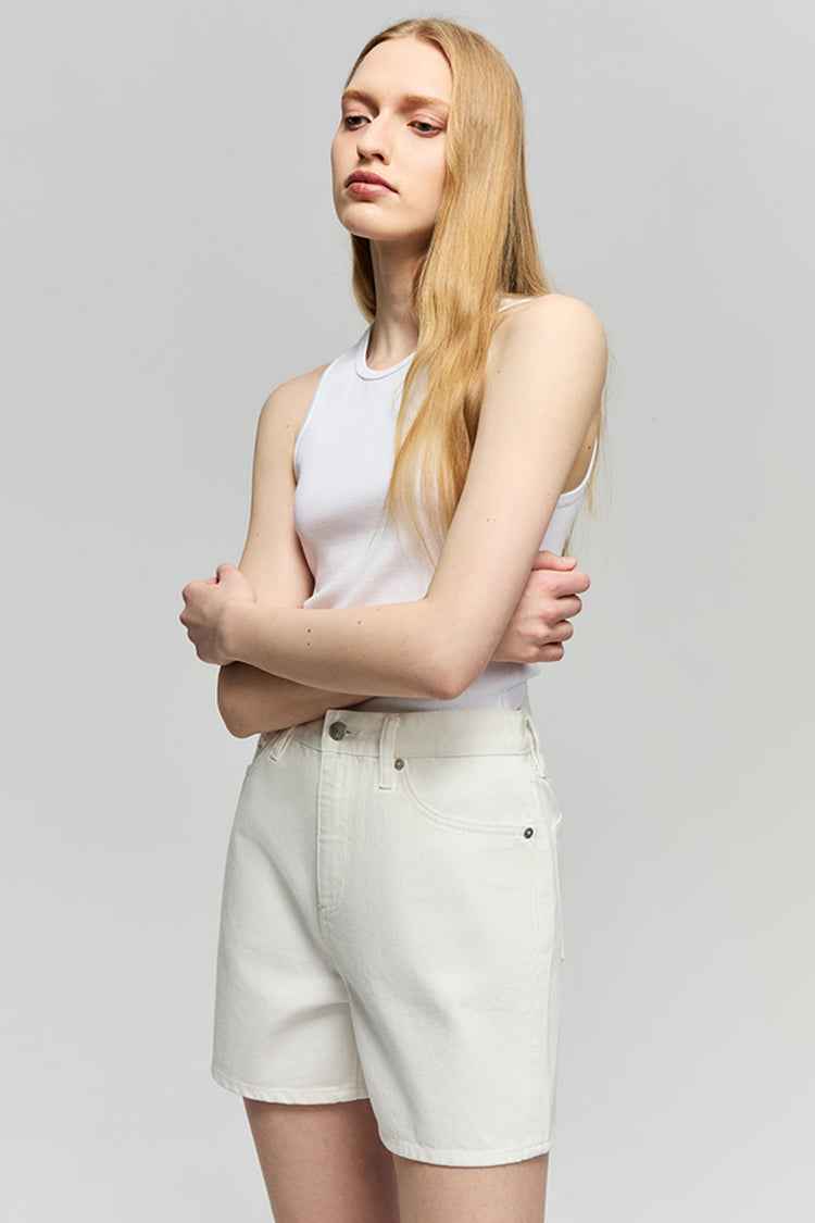 Golden Hour High Rise Girlfriend Shorts HJ801