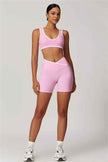 The Stamina Sports Bra Shorts 2-Piece Set