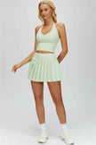 The Dreamy Crop Top Skirt 2-Piece Set