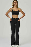 The Flourish Sports Bra Flared Leggings 2-Piece Set