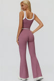 The Canyon Crop Tank Flared Leggings 2-Piece Set