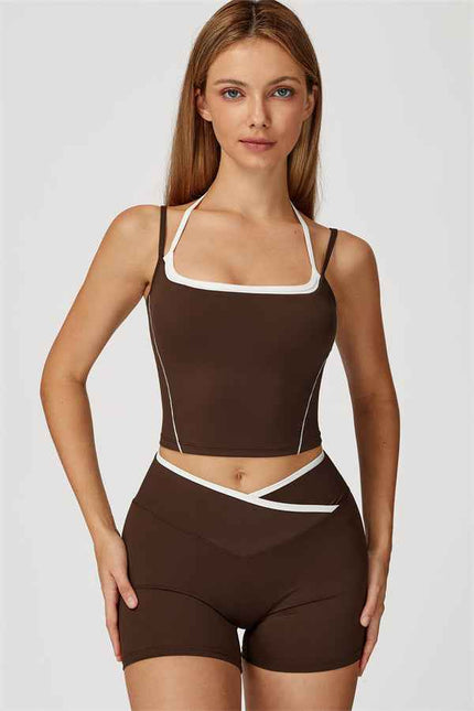 The Radiant Crop Top Shorts 2-Piece Set