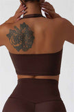 The Seraphine Halter Crop Top