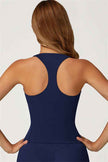The Glacier Crop Tank Flared Leggings 2-Piece Set