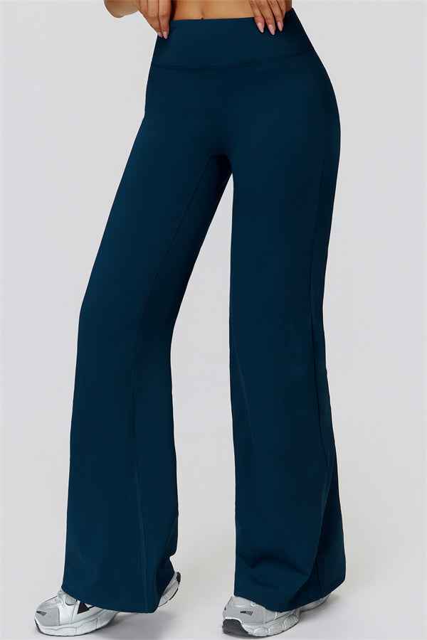 The FemmeFit Zip Jacket Straight Leg Pants 2-Piece Set