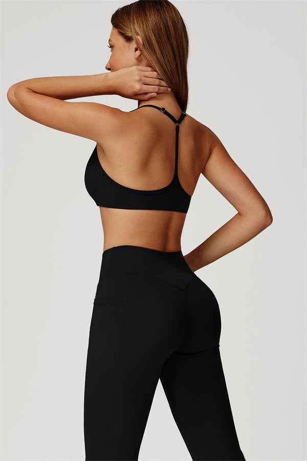 The Propel Sports Bra Flared Leggings 2-Piece Set