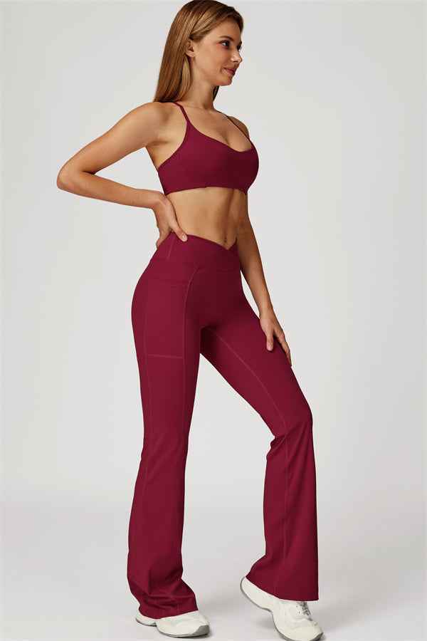 The Propel Sports Bra Flared Leggings 2-Piece Set