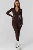 The Venus Zip Top Sports Bra Leggings 3-Piece Set