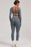 The Elevate Long Sleeve Crop top
