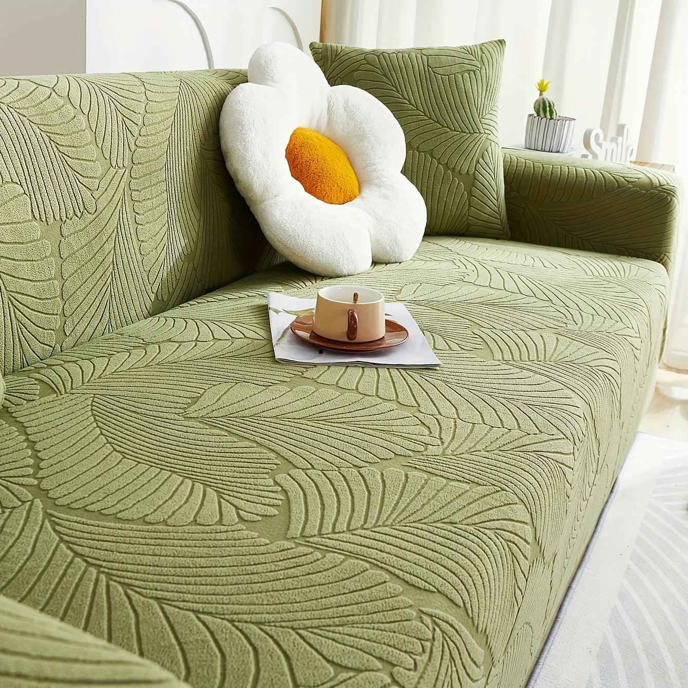 Premium Stretch Gray Couch Cover | Durable, Non-Slip & Versatile