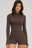 The Sizzle Zip Jacket Shorts 2-Piece Set