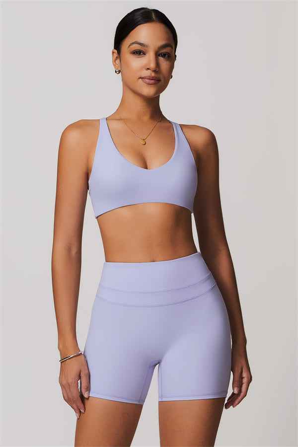 The Enigma Sports Bra Shorts 2-Piece Set