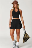 The Boost Halter Crop Top