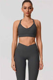 The Daze Sports Bra Flared Leggings 2-Piece Set