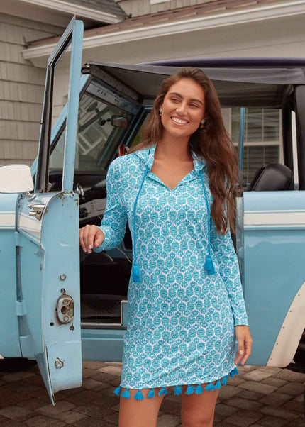 Rosemary Beach Hooded Cover Up