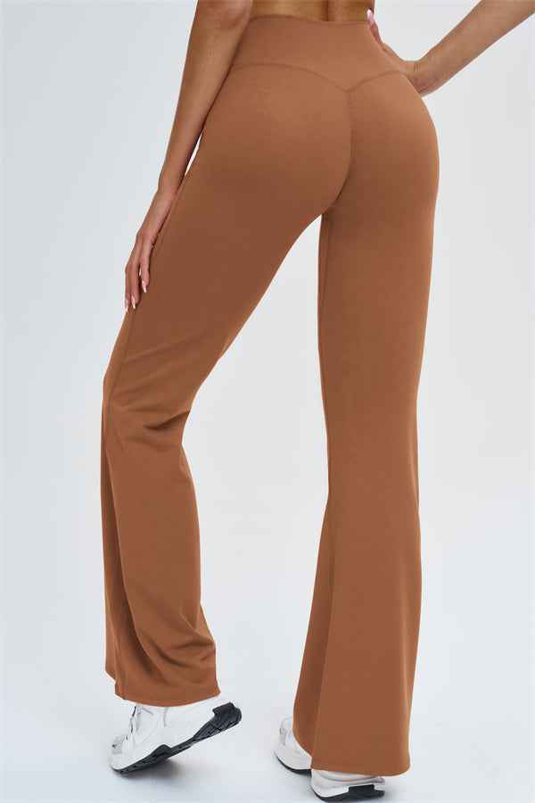 The Slate Y-Back Top Flared Leggings 2-Piece Set