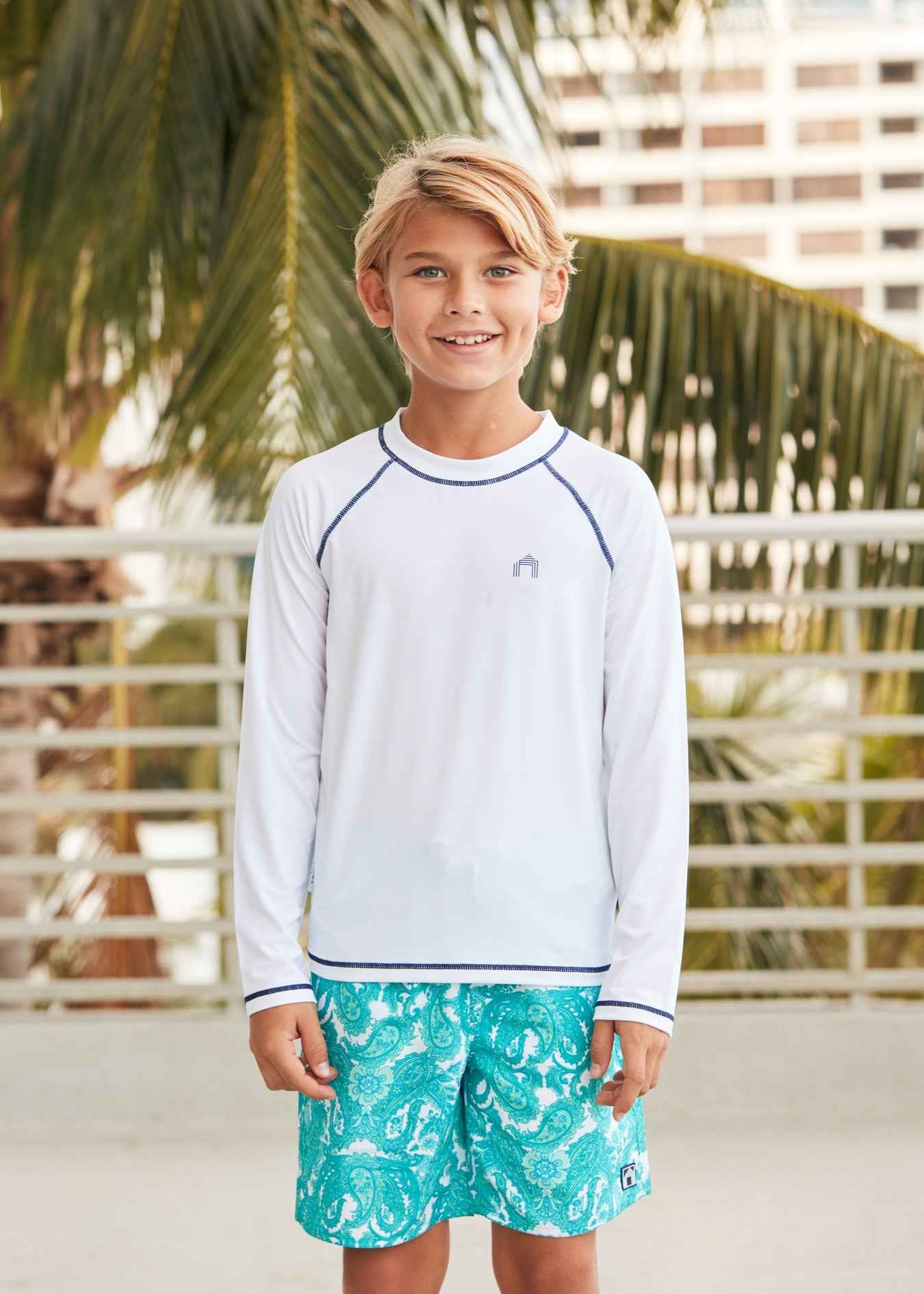 Boys St. Pete Swim Trunks