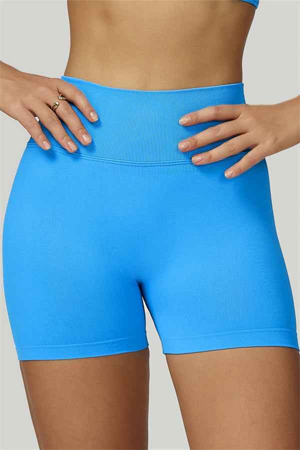 The Prime Long Sleeve Crop Top Shorts 2-Piece Set