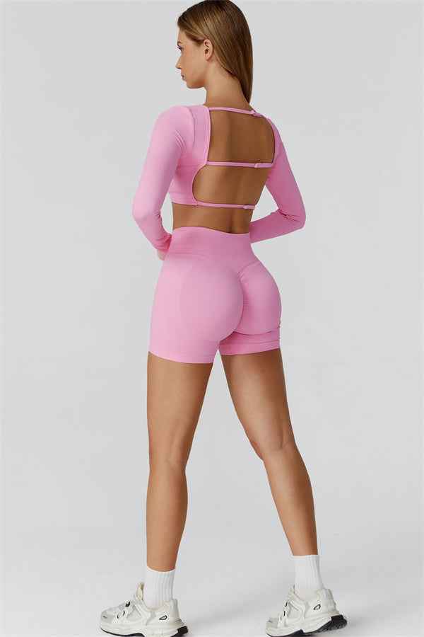 The Reign Long Sleeve Crop Top