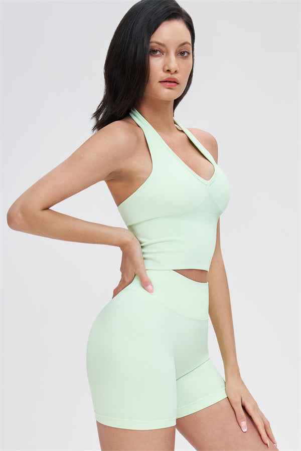 The Whim Sports Bra Shorts 2-Piece Set