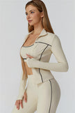 The Venus Zip Top Leggings 2-Piece Set