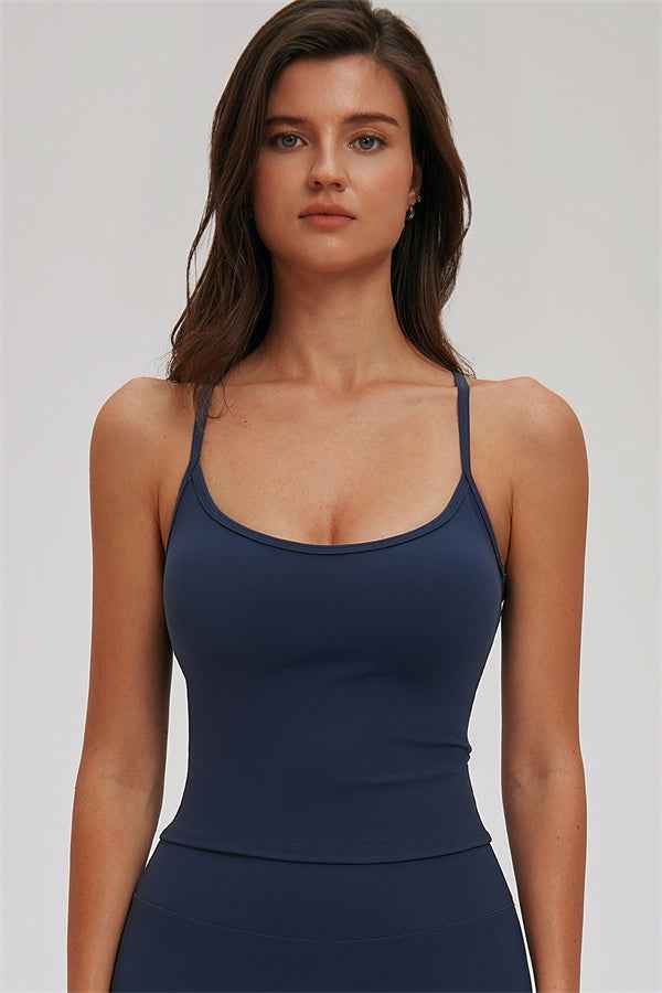 The Svelte Cross Back Tank Top Leggings 2-Piece Set