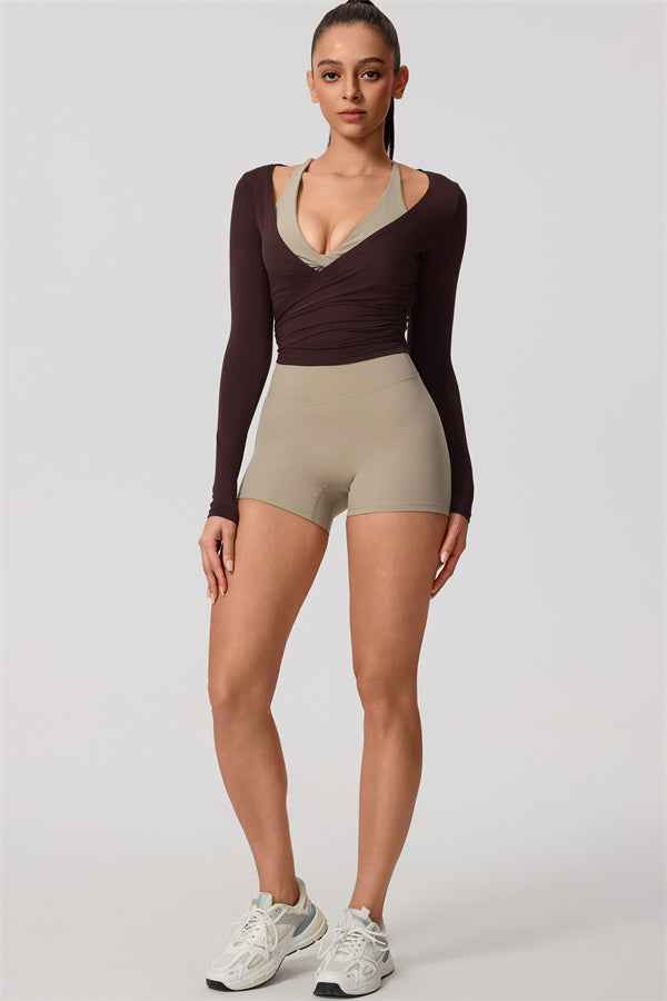 The Lively Long Sleeve Crop Top