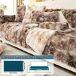Luxurious Gradient Velvet Sofa Cover