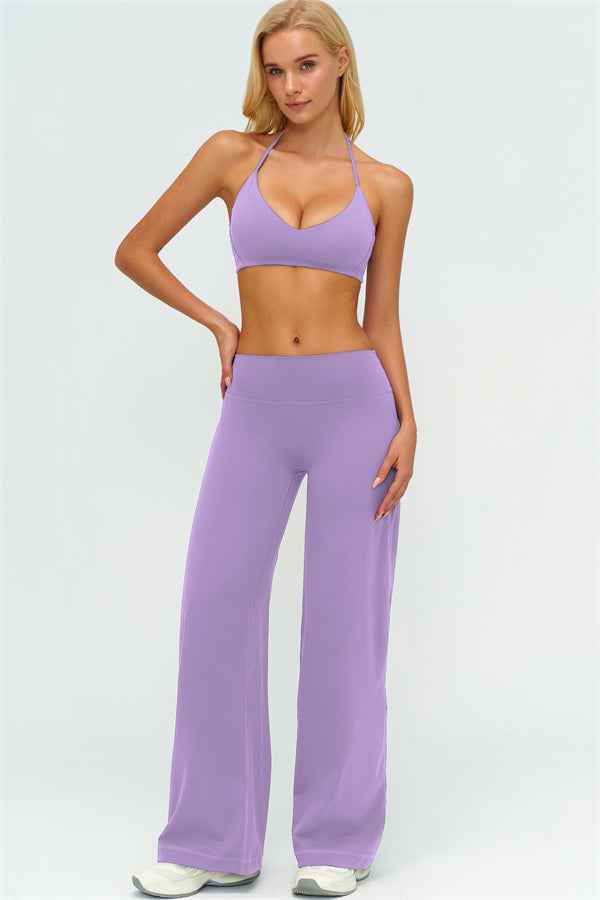 The Twirl Sports Bra New Straight Leg Pants 2-Piece Set