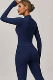 The Refresh Jacket Sports Bra Flared Leggings 3-Piece Set