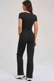 The Sizzle T-shirt Flared Leggings 2-Piece Set
