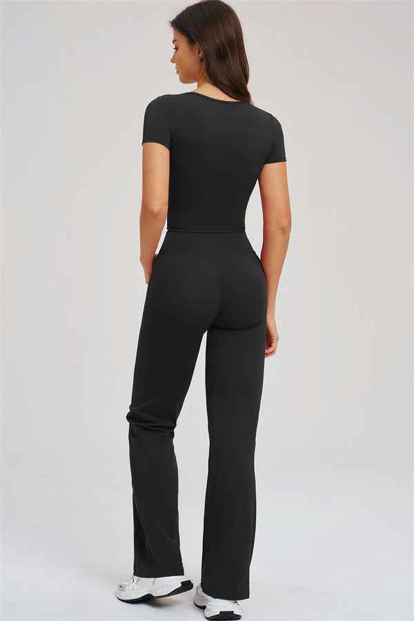 The Sizzle T-shirt Flared Leggings 2-Piece Set