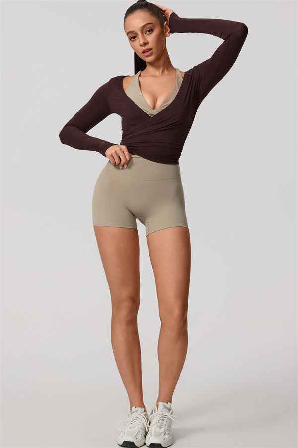 The Lively Long Sleeve Crop Top