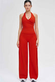 The Stride Crop Top Straight Leg Pants 2-Piece Set
