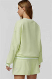 The Amara Sweatshirt Lounge Shorts 2-Piece Set