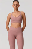 The Daze Sports Bra Flared Leggings 2-Piece Set
