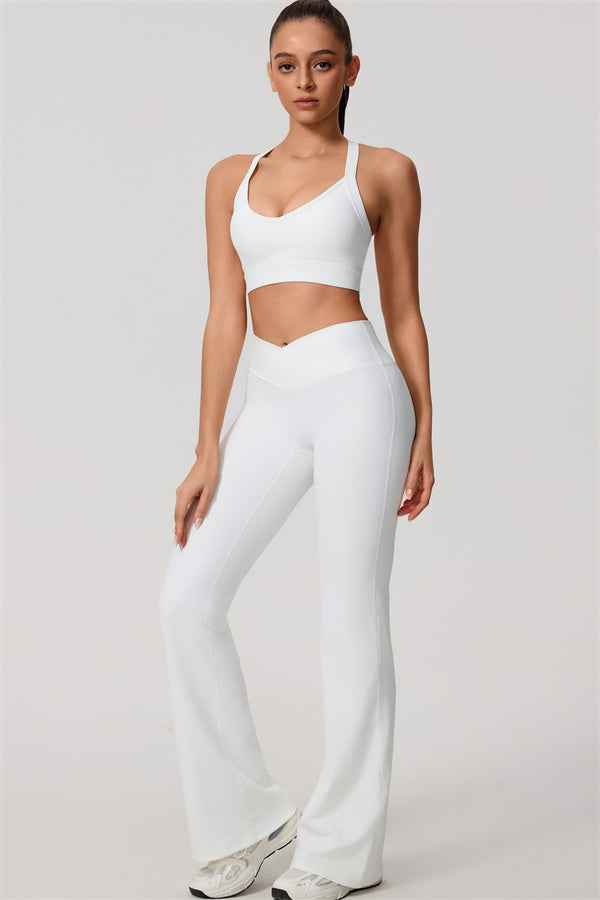 The Daze Sports Bra Flared Leggings 2-Piece Set