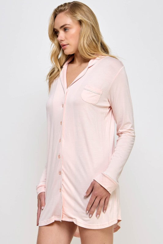 2088 Mahina Sleep Shirt - Pikemla